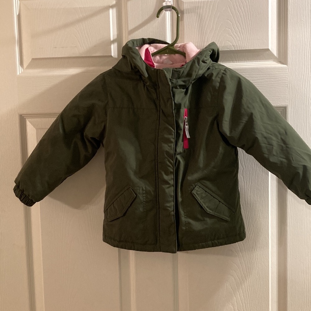3-in-1 Toddler Girl Winter Coat